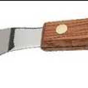 4.5″ Angled Spatula Wooden Handle Each