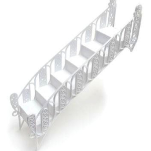 Stairway White 11 1/2″ Each