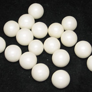 Sugar Pearls White (8mm) 3 oz