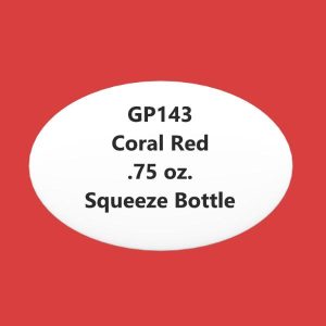 Coral Red .75 oz (21g) Soft Gel Paste