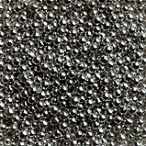 Silver Dragees #0 (3mm) 3 oz