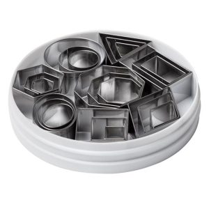 Geometric Shapes Cutters 24 piece Set