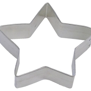 Star Cookie Cutter Tin 3 1/4″ Each