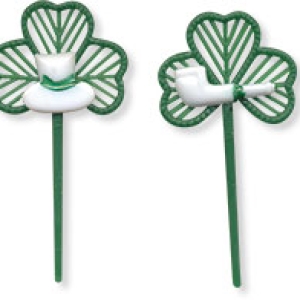 Shamrock & Pipe Pick 2 1/2″