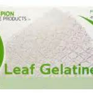 Gelatine Sheets Silver 170 Bloom Each