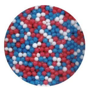 Red, White & Blue Nonpareils 8 oz