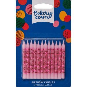 Pink Camo Candle 12 count