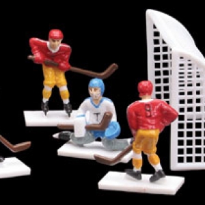 Hockey Players & Goals 8 piece Set