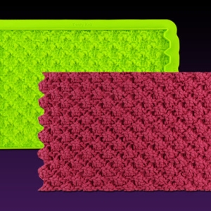 Trinity Knit  Simpress Silicone Mold 6.25″ wide Each