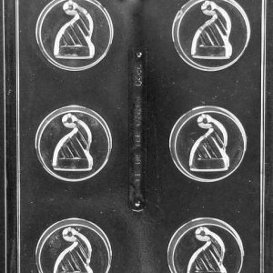 Christmas Hat Cookie Candy Mold 6 cavity