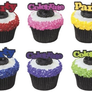 Celebrate Party Bright DecoPics 12 count