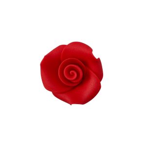 Sugarsoft Roses Red 1″ Each