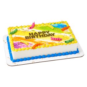 Happy Birthday Layon 5.5″x 2″ Each