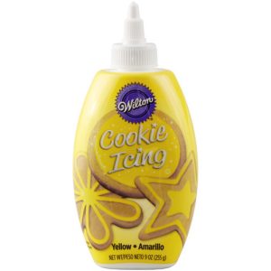 Cookie Icing in Bottle Yellow 9 oz