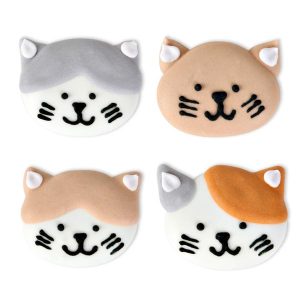 Kitty Face Royal Icing 8 count