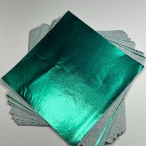Foil Wrappers Green 4″x 4″ approx 500 Count