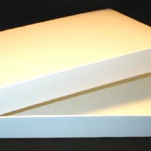 1 lb 2 piece White Candy Box 1 Set