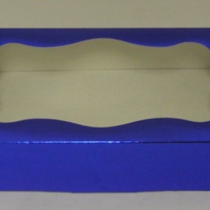 Blue Foil 1 lb Box w/window Each