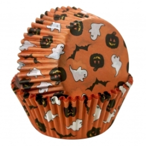Halloween Bake Cups 2″ Base 50 count