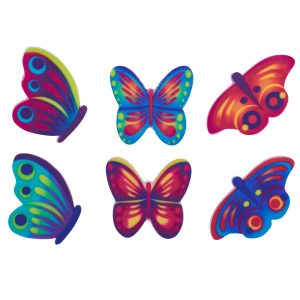 Color Pop Butterflies 12 count