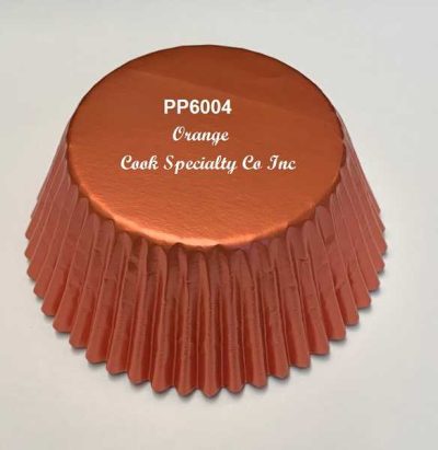Orange Foil Cup 2" B x 1 1/4" W 500 count