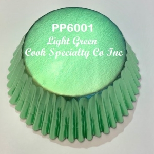 Light Green Foil Cup 2″ B x 1 1/4″ W 100 approx