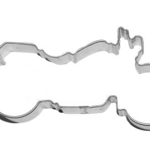 Motorcycle Cookie Cutter 4″ Each