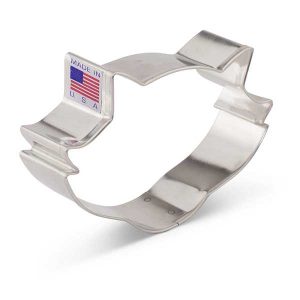 Racoon Face Cookie Cutter 4.125″ Each