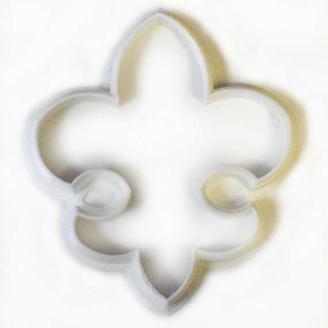 Fleur De Lis Scouts Cookie Cutter Each