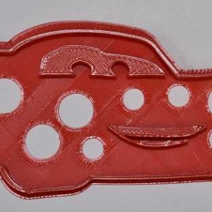Cars Lightning McQueen Cookie Cutter Each