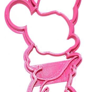 Minnie Mouse Silhouette Cookie Cutter Each
