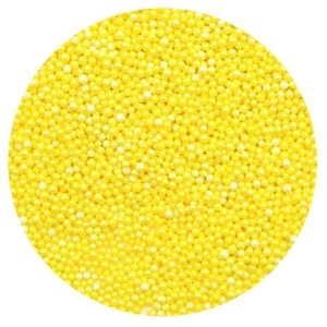 Yellow Mini Pearl Beads 5 oz