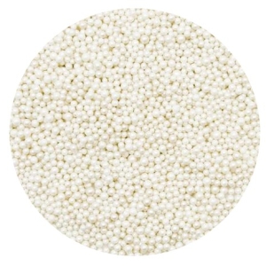 White Mini Pearl Beads 5 oz