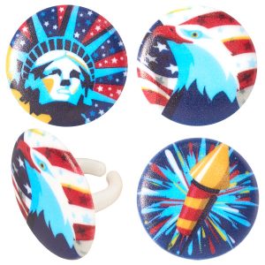 Celebrate Liberty Rings 12 count