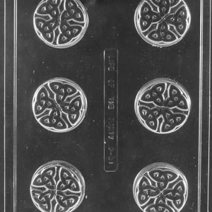 Celtic Cookie Candy Mold 6 cavity Each