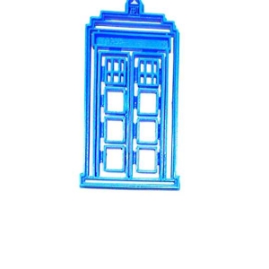 Tardis Dr Who Cookie Cutter Each