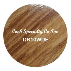 10″ Wood Grain Round Drum Each