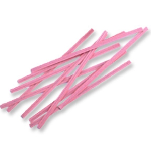 Pink Twist Ties 50 count