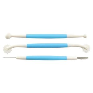 Fondant & Gum Paste Tools 3 Piece Set
