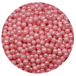 Pink Pearl Beads (4MM) 6 oz