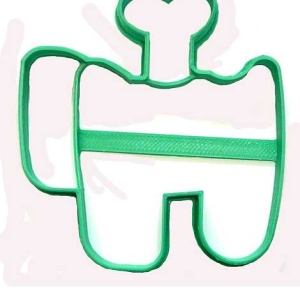 Among Us Dead Body Cookie Cutter Each