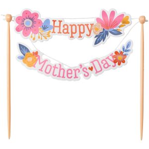 Happy Mothers Day Banner Sign Each
