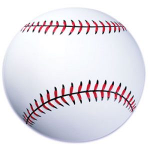 Baseball 5 1/4″ Pop Tops Each