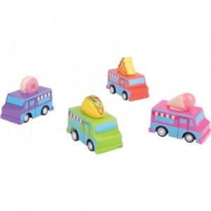 Food Truck Pull Back Vehicles 2 count