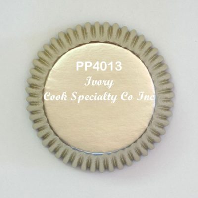 Ivory Foil Treat Cup 1 1/2" Base approx 500