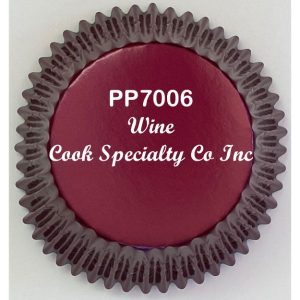 Jumbo Wine (Burgundy) Foil Cups 2 1/2″ Base  x 1 7/8″ Wall  approx 500