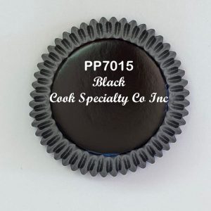 Jumbo Black Foil Cups 2 1/2″ Base  x 1 7/8″ Wall  approx 100