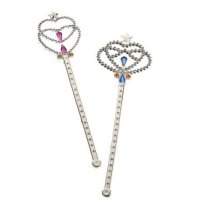 Wands Silver 10" Each