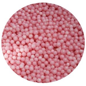 Pink Beads (4MM) 6 OZ