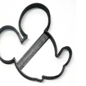 Mickey Mouse Side Face Cookie Cutter